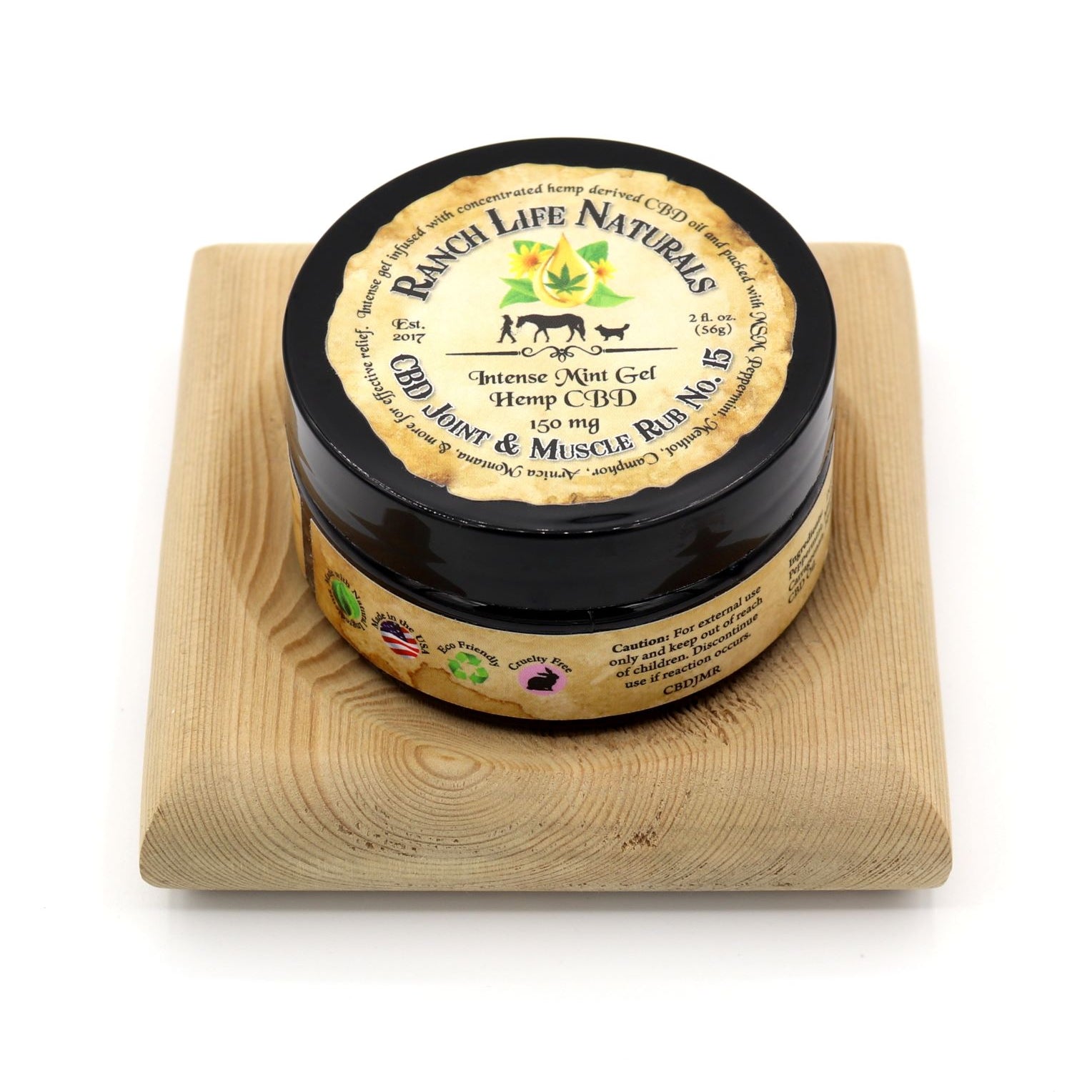 CBD Joint & Muscle Rub No. 15 - Ranch Life Naturals