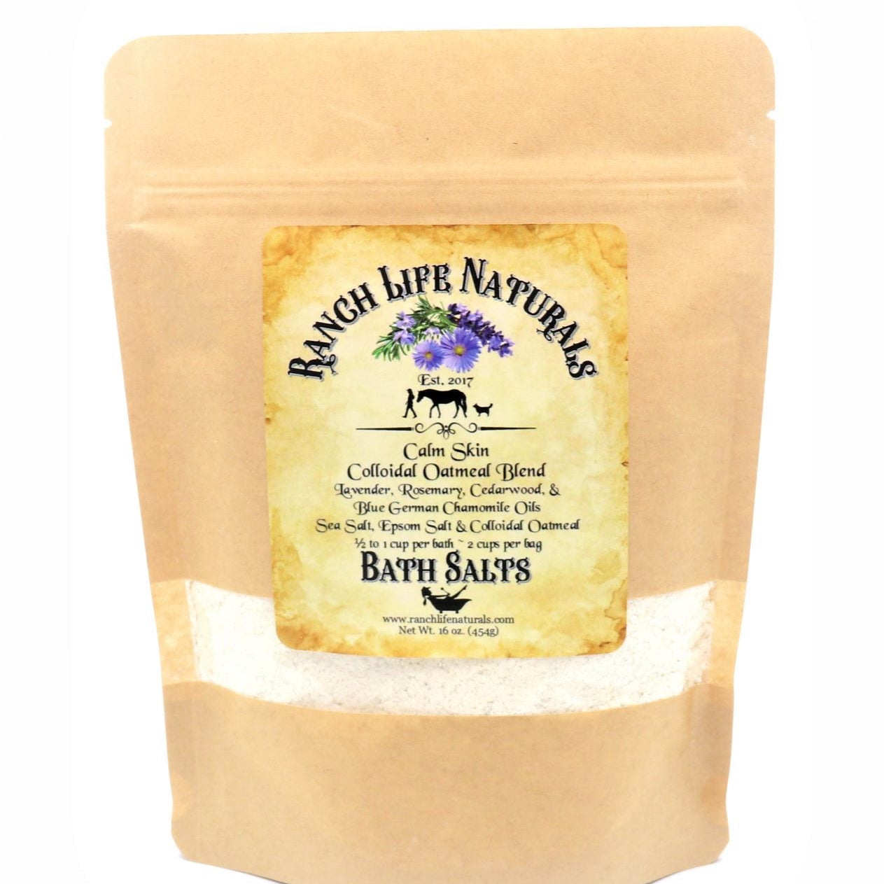 Bath Salts/ 12 Blends - Ranch Life Naturals