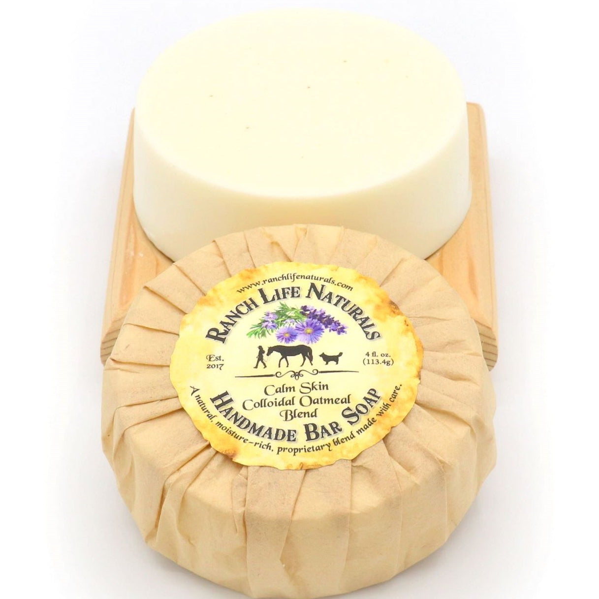 Calm Skin Colloidal Oat Lavender Blend Hand & Body Crème - Ranch Life Naturals