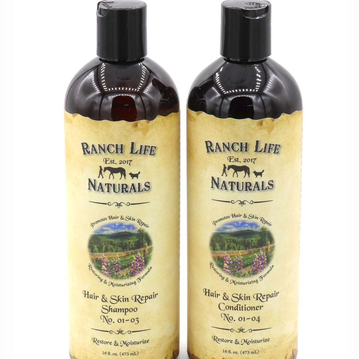 Shampoos/ Conditioners For Horses - Ranch Life Naturals