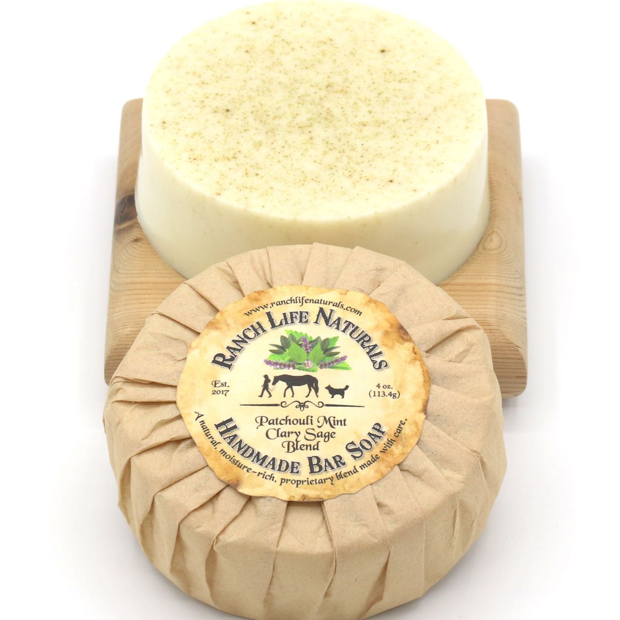 Patchouli Mint Clary Sage - Ranch Life Naturals