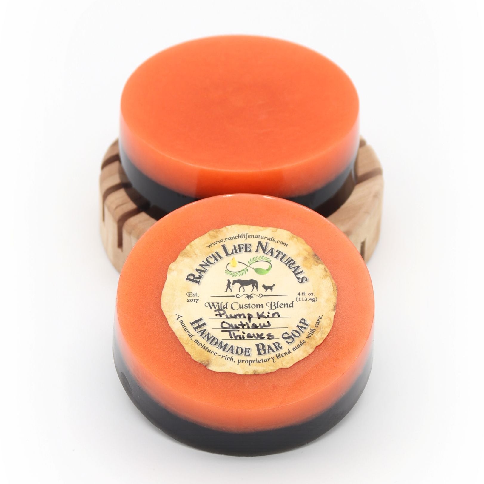 Pumpkin Outlaw Thieves Bar Soaps