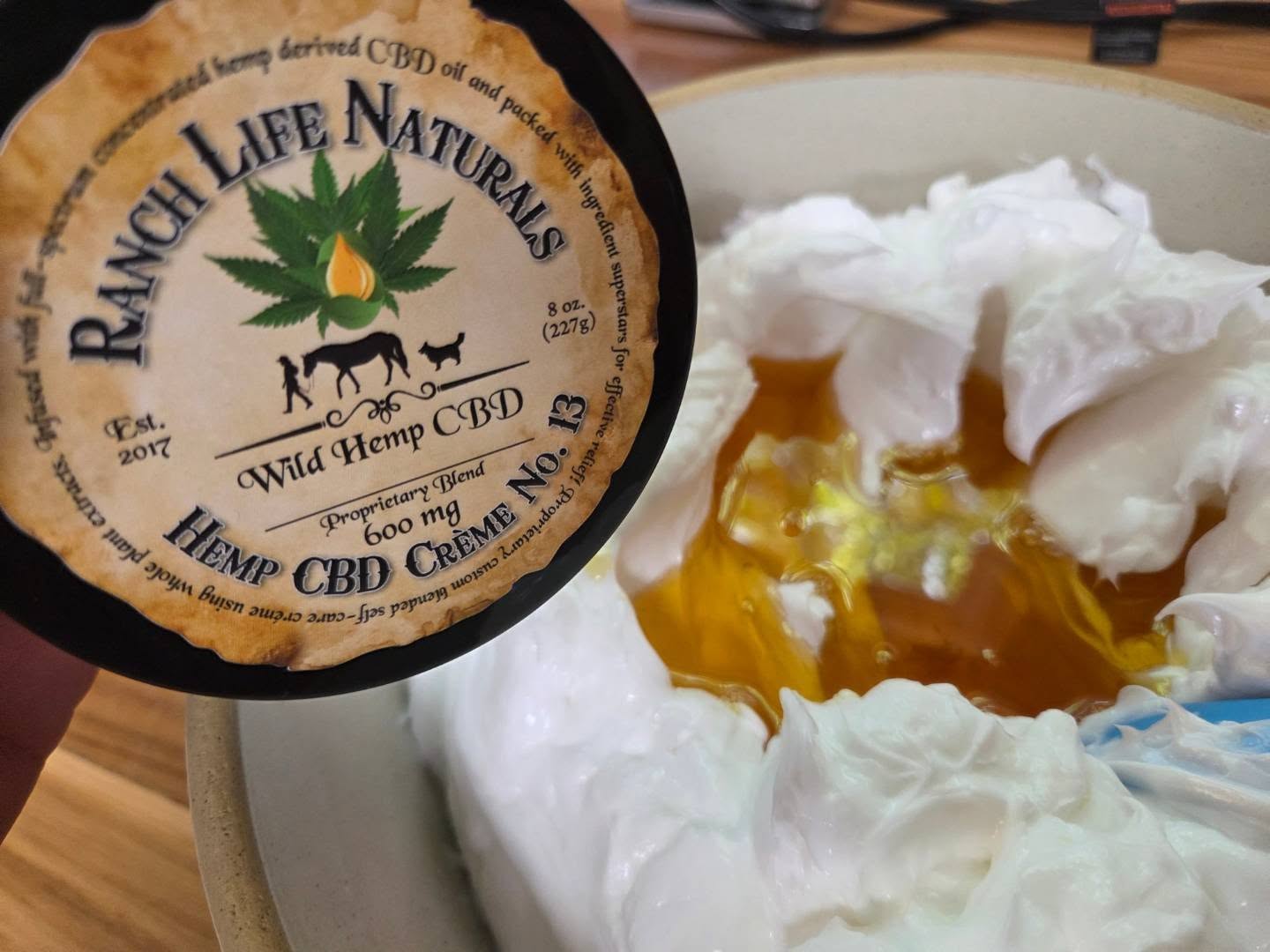 Hemp CBD Crème No 13~Handmade in small batches