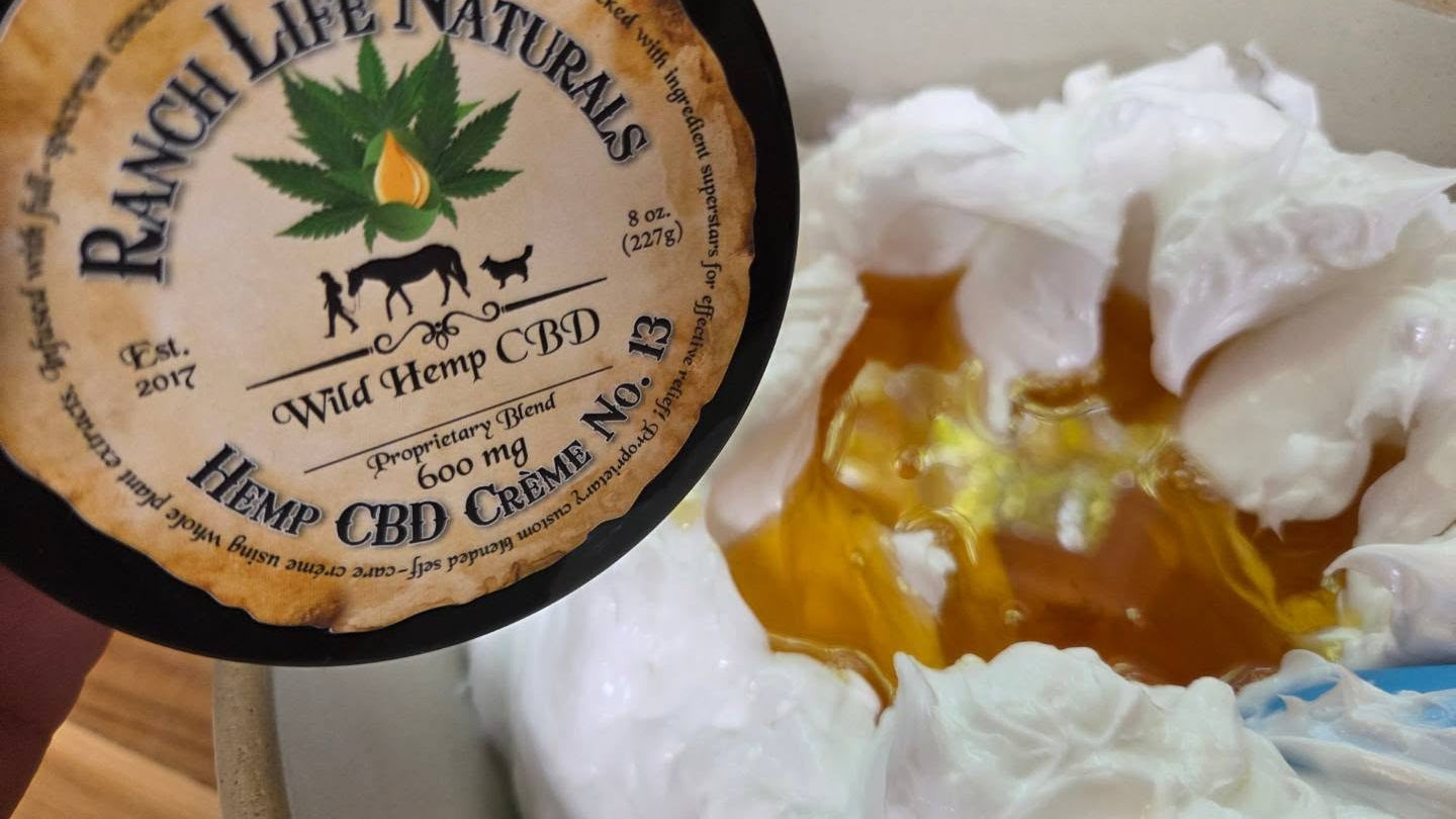 Hemp CBD Crème No 13~Handmade in small batches