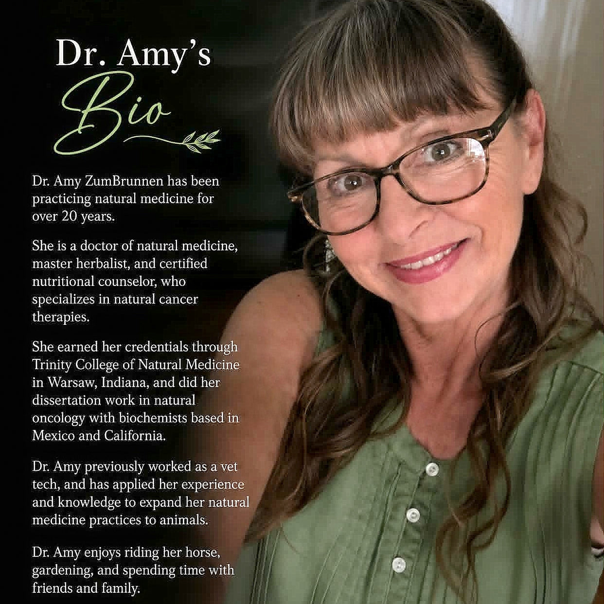 Welcome Dr. Amy ZumBrunnen