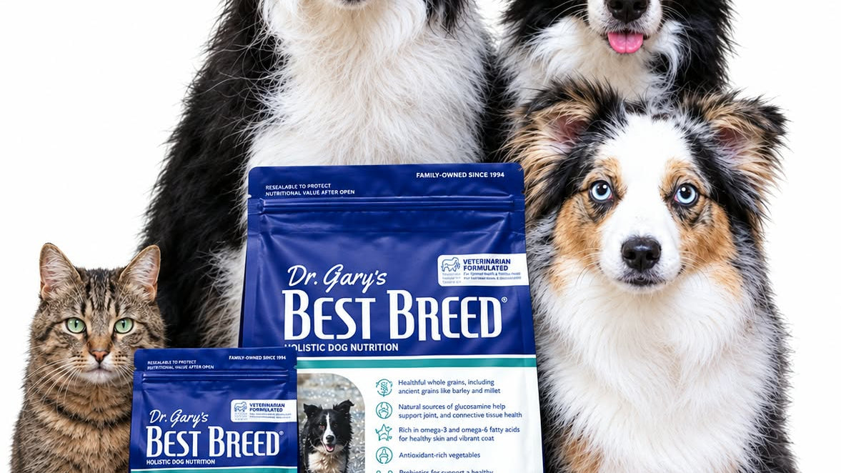NEW Dr. Gary's Best Dog & Cat Food
