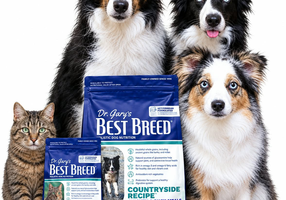 NEW Dr. Gary's Best Dog & Cat Food