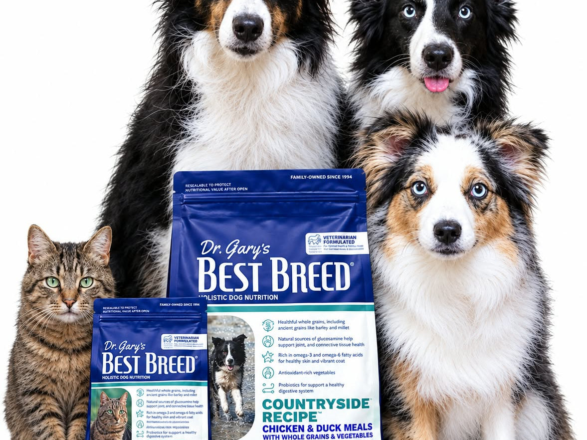 NEW Dr. Gary's Best Dog & Cat Food