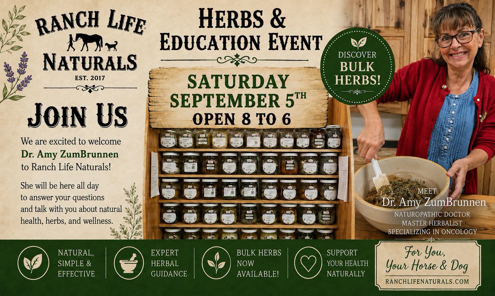 Bulk Herbs & Education Event