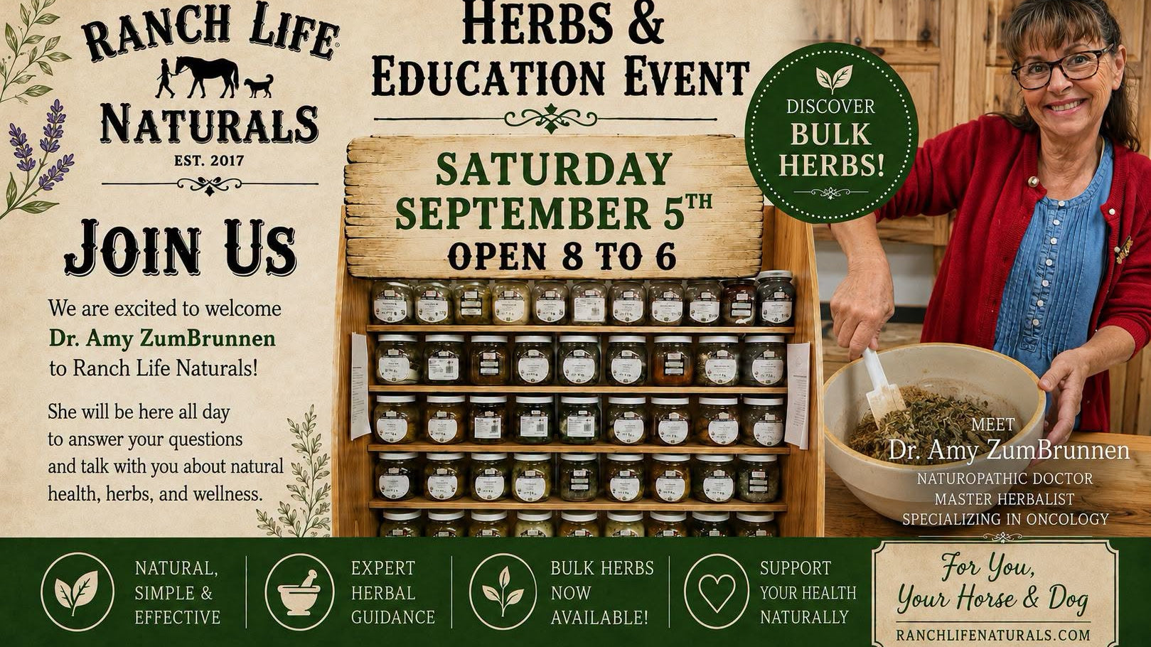 Bulk Herbs & Education Event