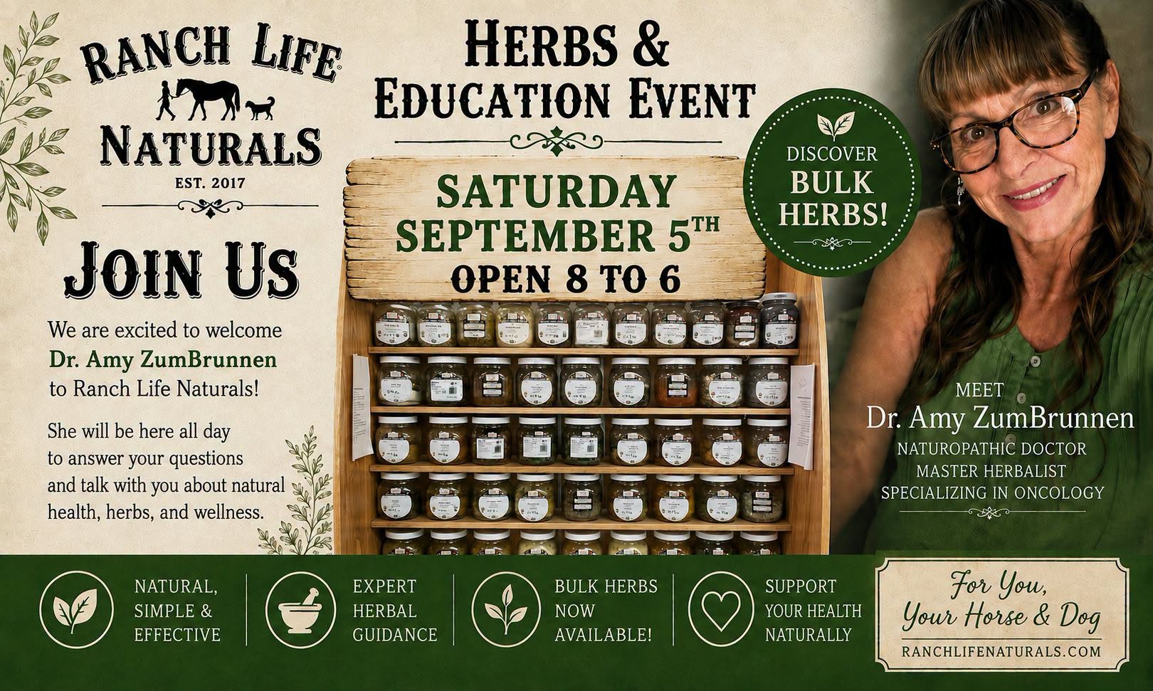 Bulk Herbs & Education Event