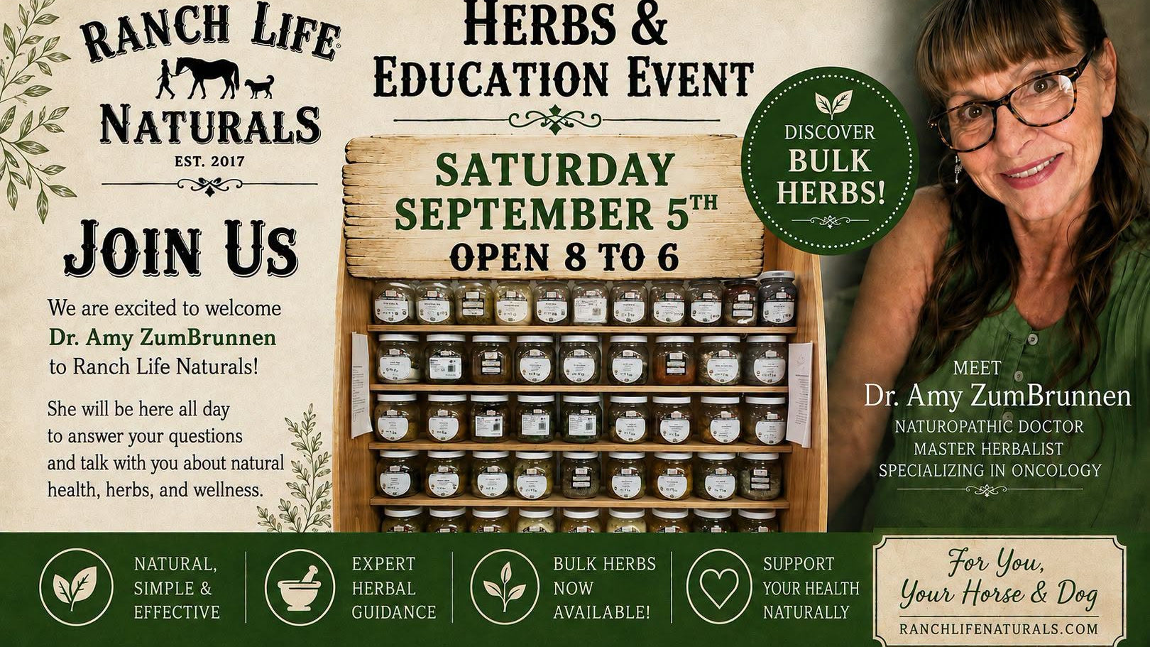 Bulk Herbs & Education Event