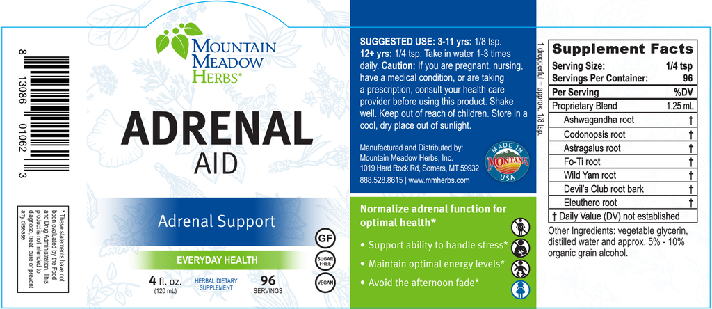 Adrenal Aid - Ranch Life Naturals