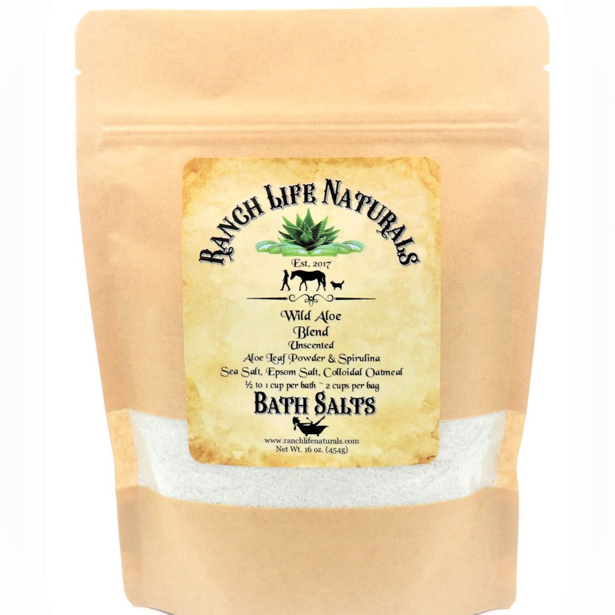 Bath Salts/ 12 Blends - Ranch Life Naturals