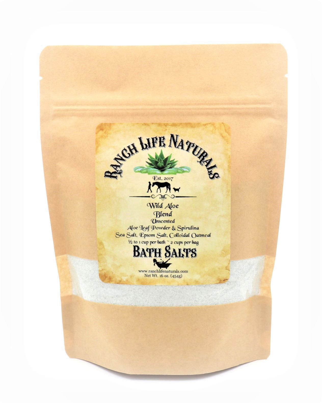 Bath Salts/ 12 Blends - Ranch Life Naturals