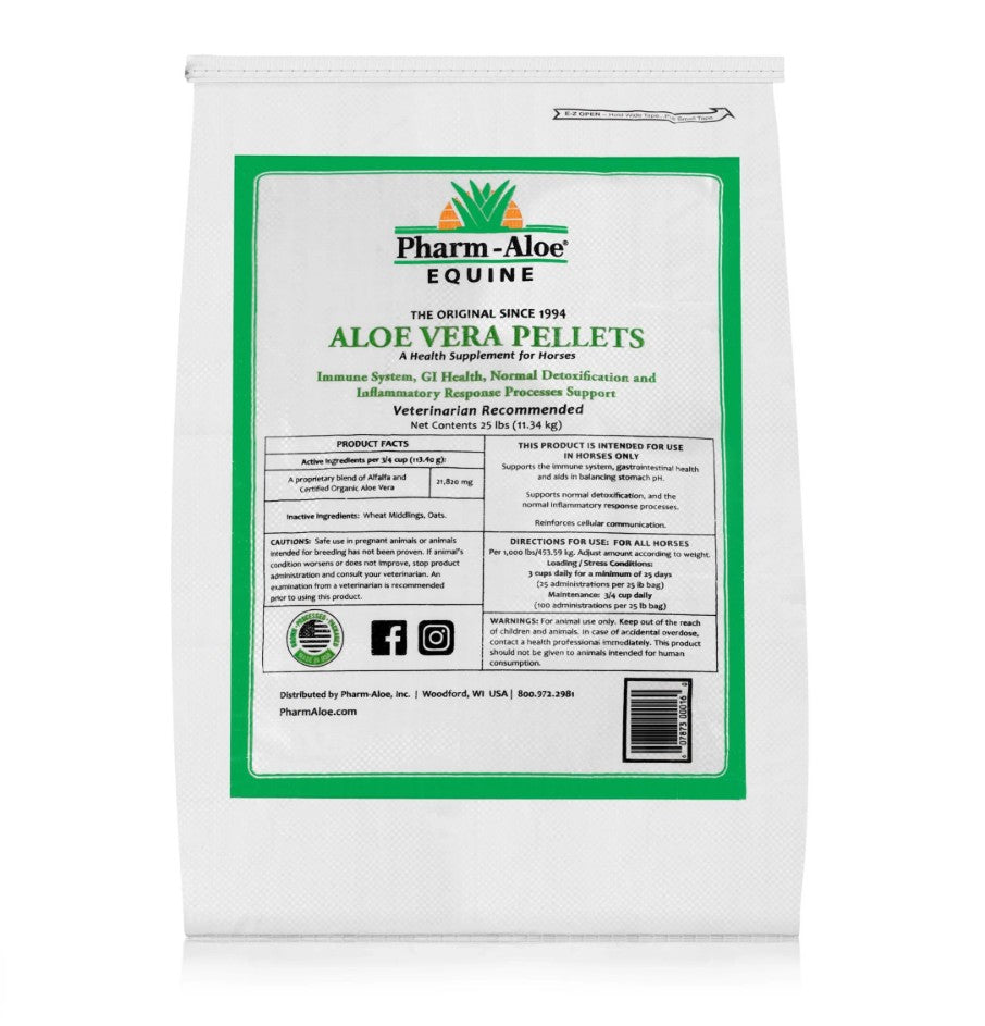 Aloe Pellets for Horses - Ranch Life Naturals