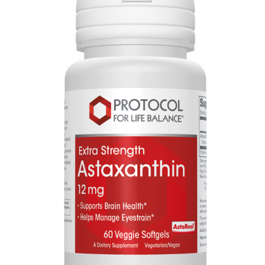 Astaxanthin 12mg by Protocol for Life Balance