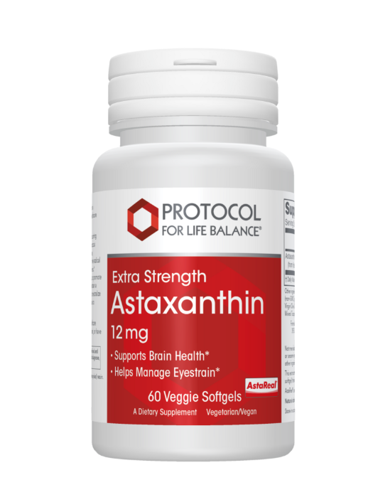 Astaxanthin 12mg by Protocol for Life Balance
