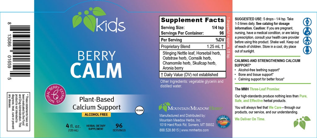 Berry Calm for Kids - Ranch Life Naturals