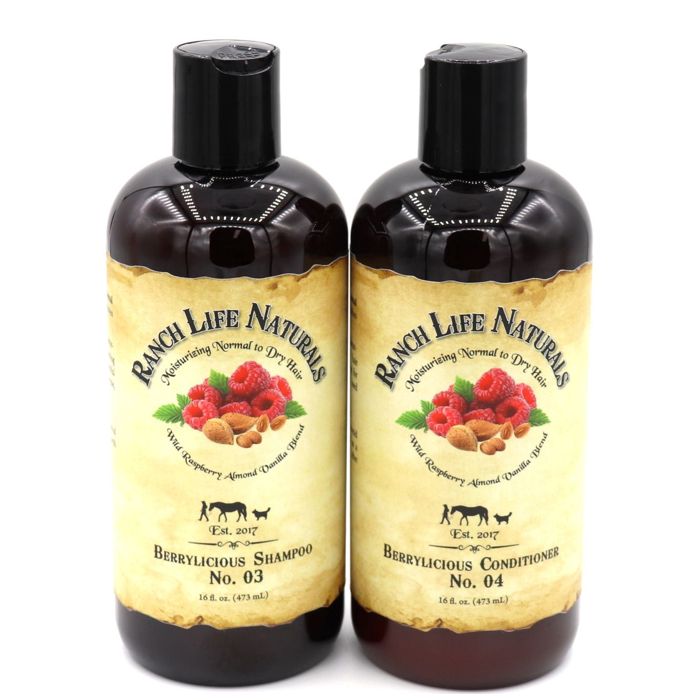 Berrylicious Shampoo No. 03/Conditioner No. 04 - Ranch Life Naturals