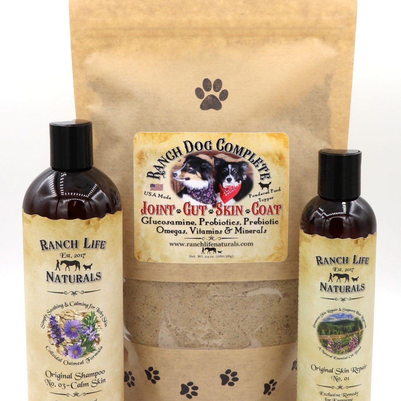 Itchy Skin Dog Bundles - Ranch Life Naturals