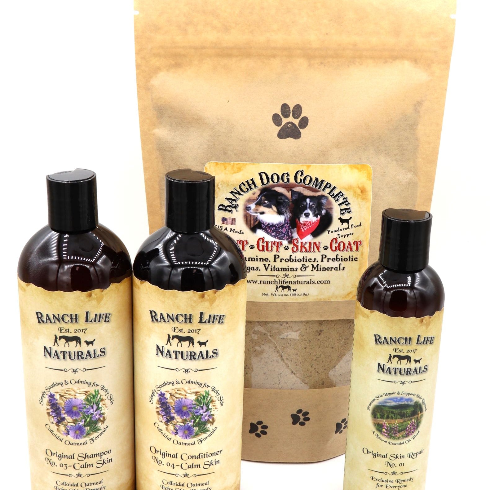 Itchy Skin Dog Bundles - Ranch Life Naturals