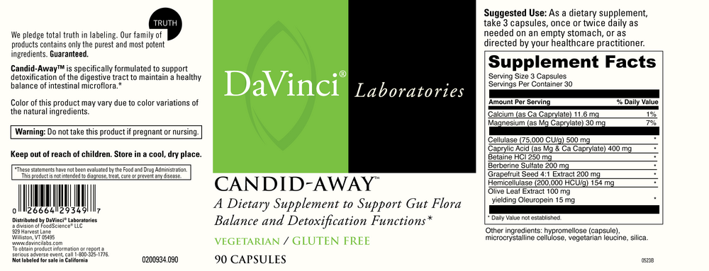 Candid-Away™ by DaVinci Labs