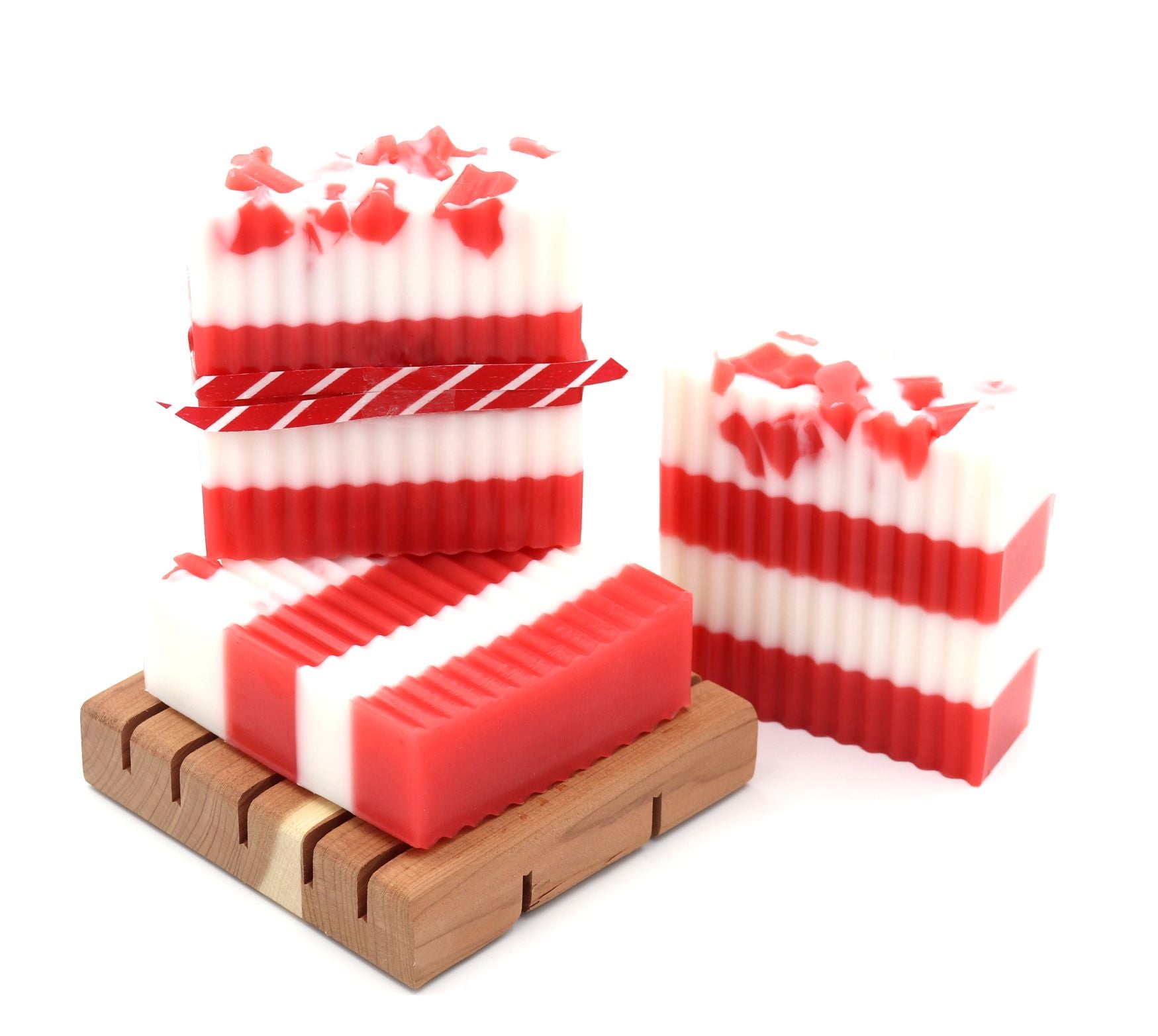 Candy Cane Bar Soaps