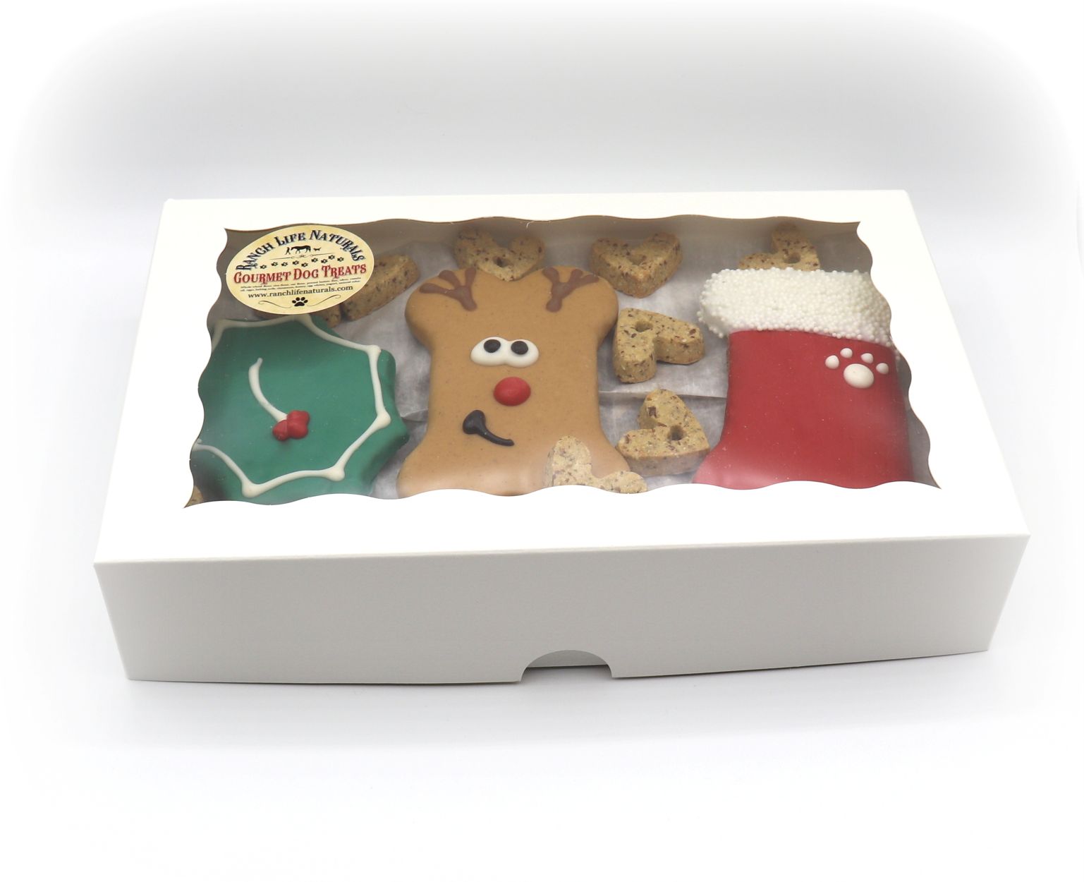 Christmas Dog Cookie Box