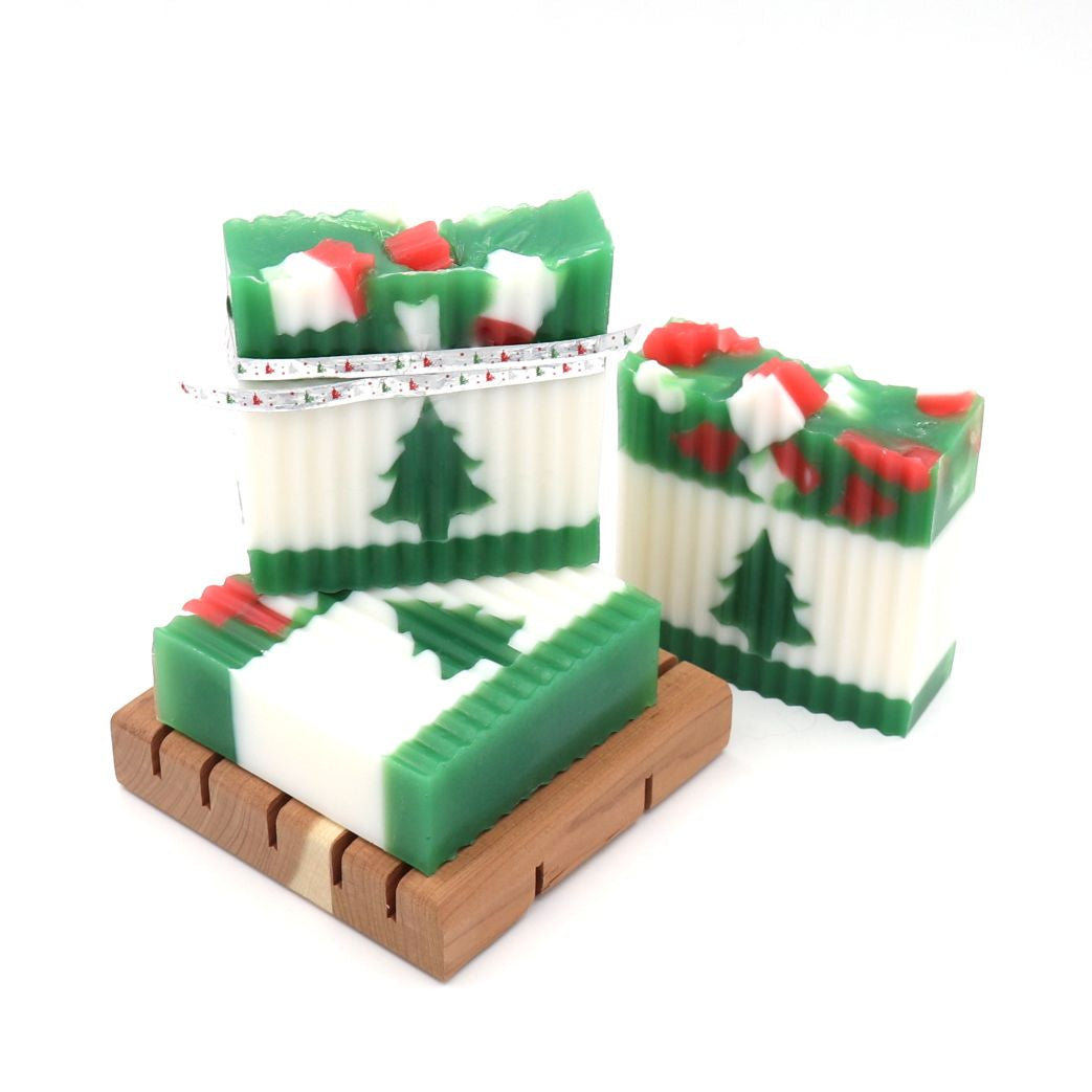 Christmas Tree Bar Soaps