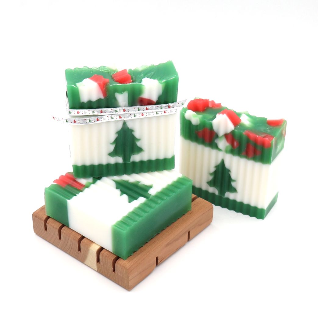 Christmas Tree Bar Soaps
