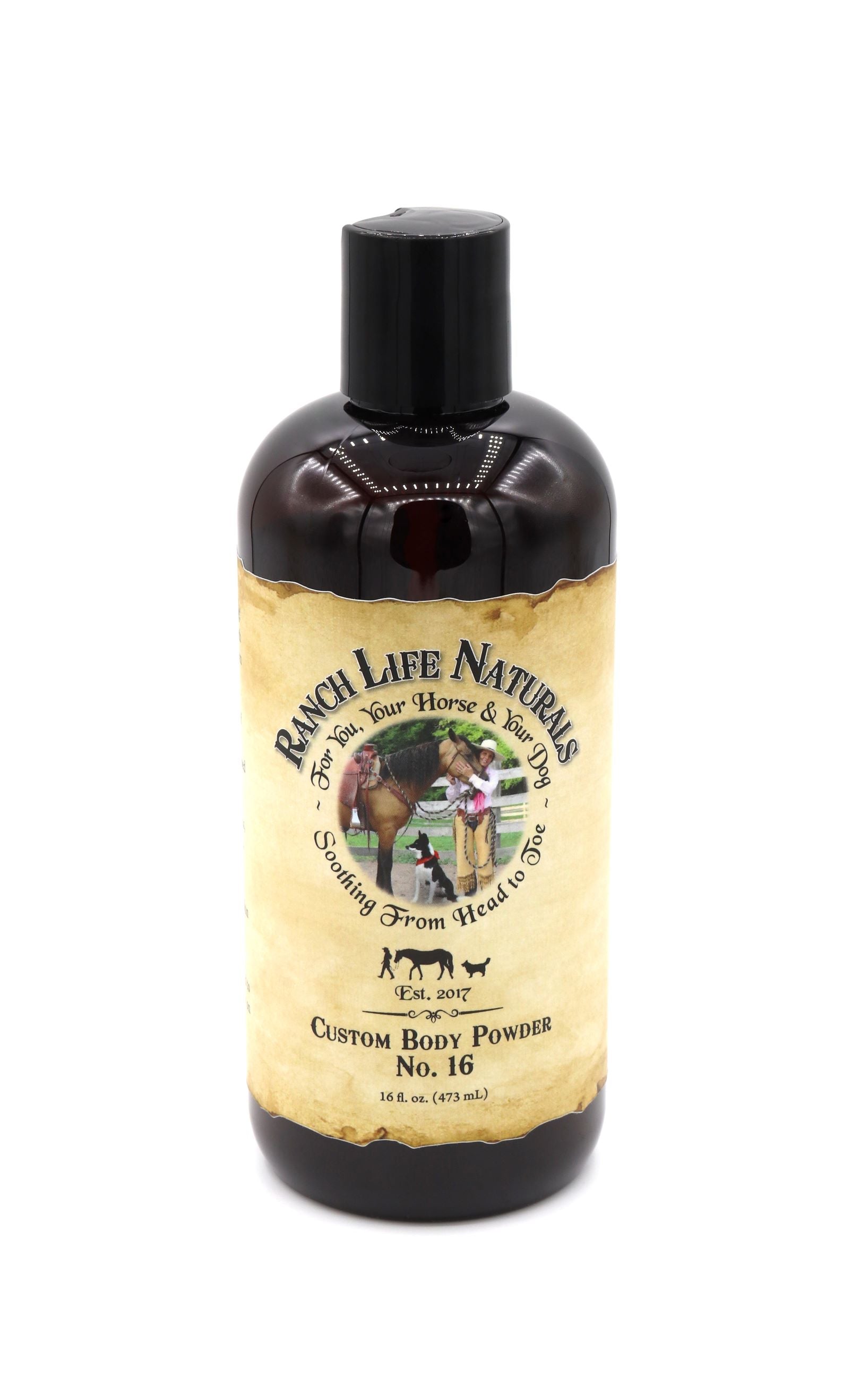 Custom Body Powder No. 16 - Ranch Life Naturals