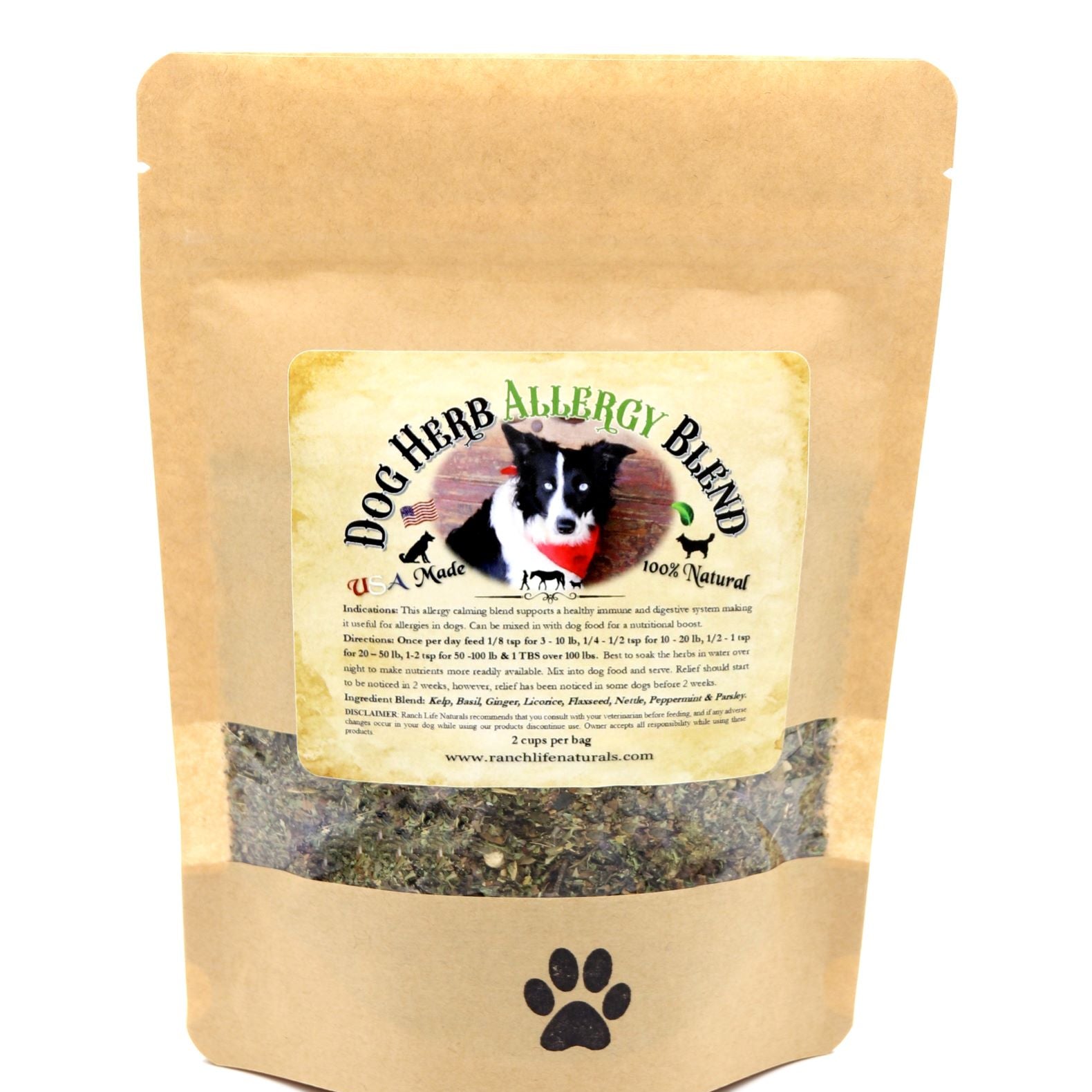 Dog Herb Allergy Blend - Ranch Life Naturals