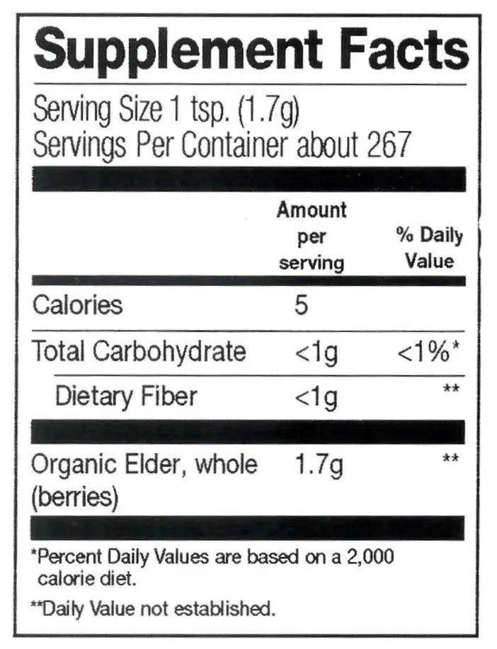 Frontier Elderberries, Whole, Organic