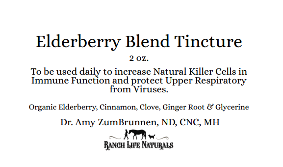 Dr. Amy's Elderberry Tincture