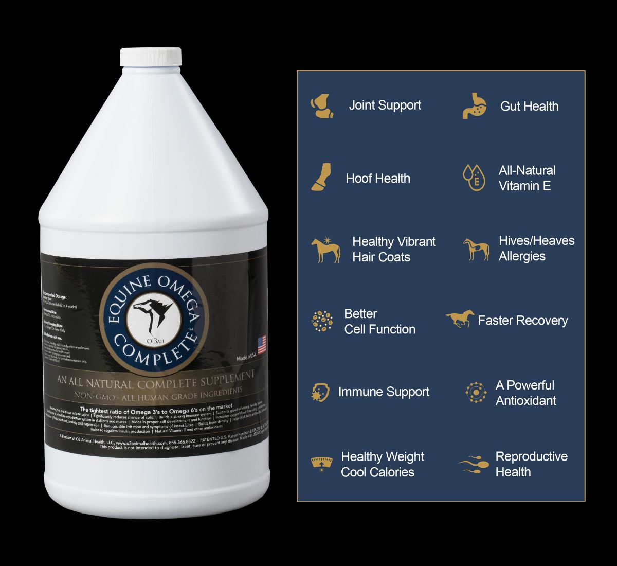 Equine Omega Complete - Ranch Life Naturals