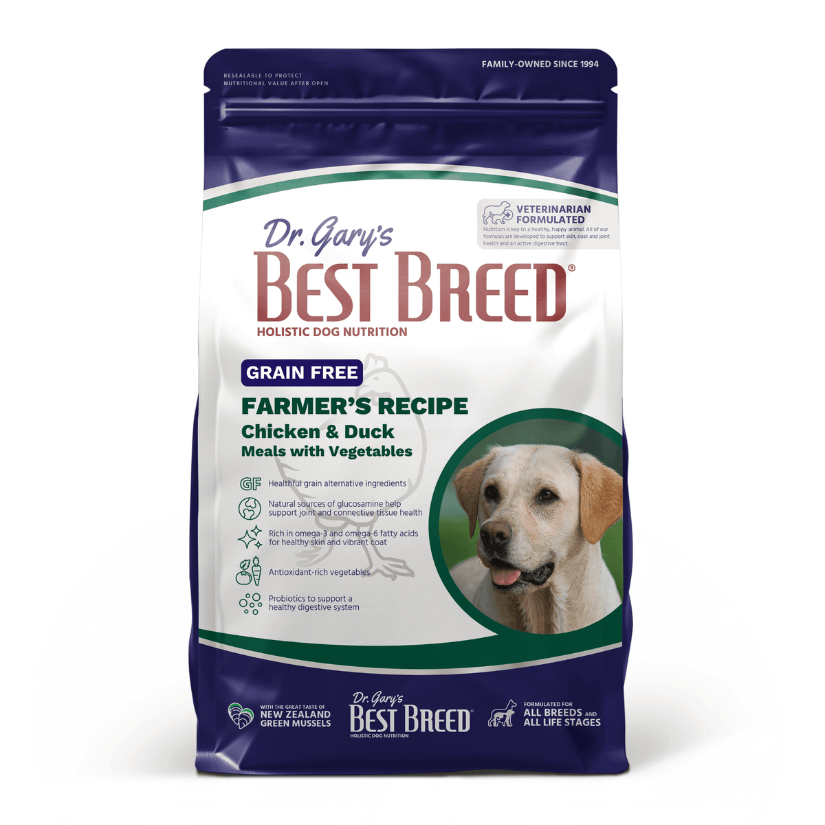 Dr. Gary's Best Grain-Free Farmer’s Recipe (Chicken + Duck)