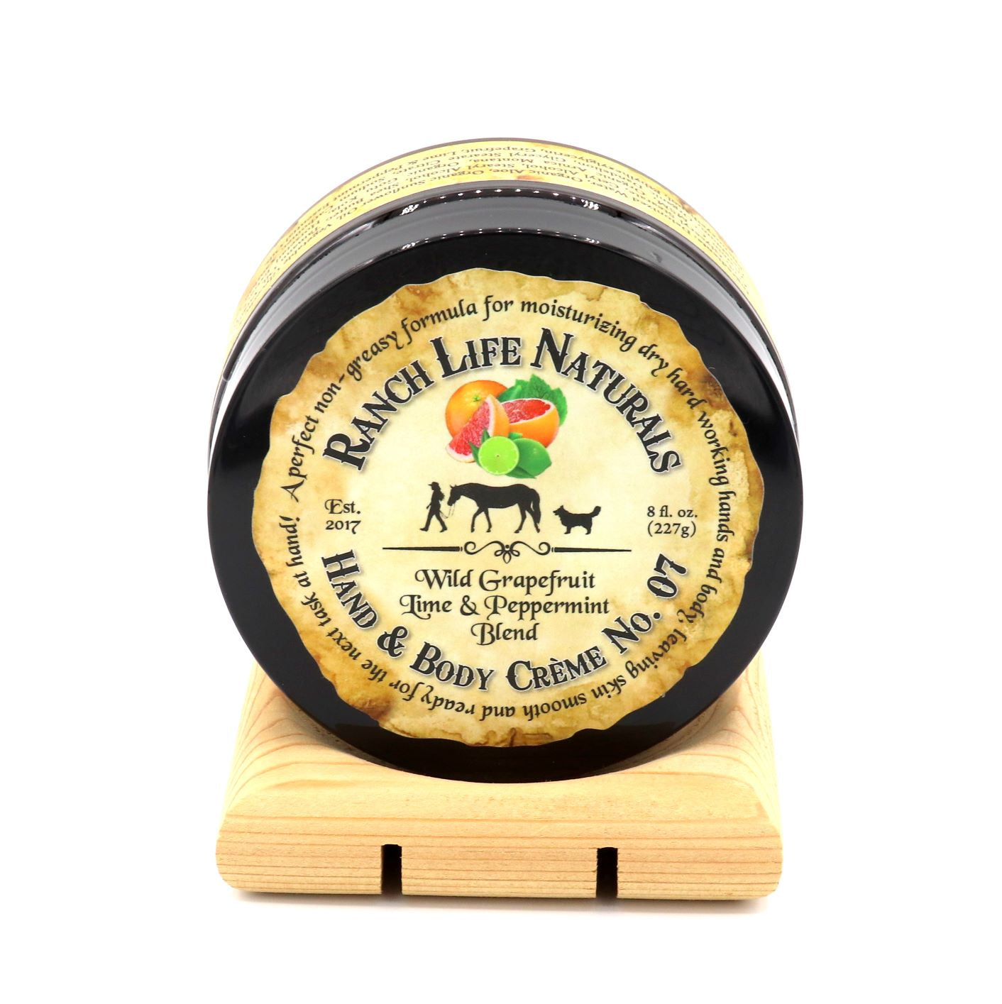 Wild Grapefruit Lime & Peppermint Hand & Body Crème - Ranch Life Naturals