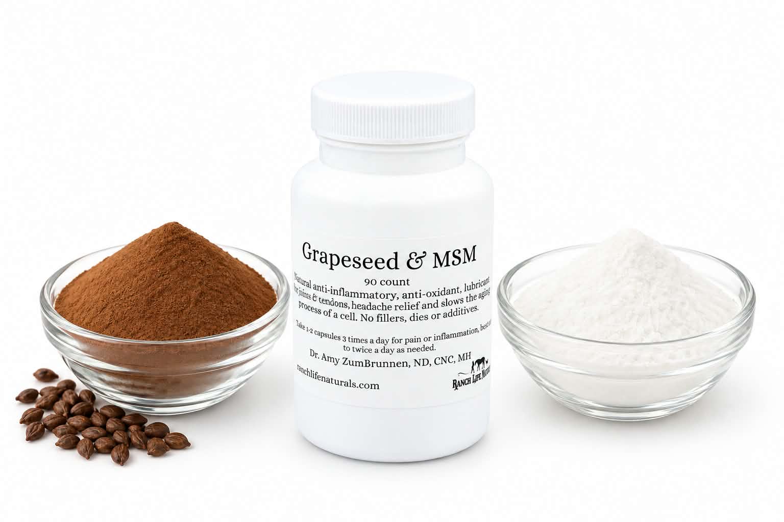 Dr. Amy's Grapeseed & MSM Supplement