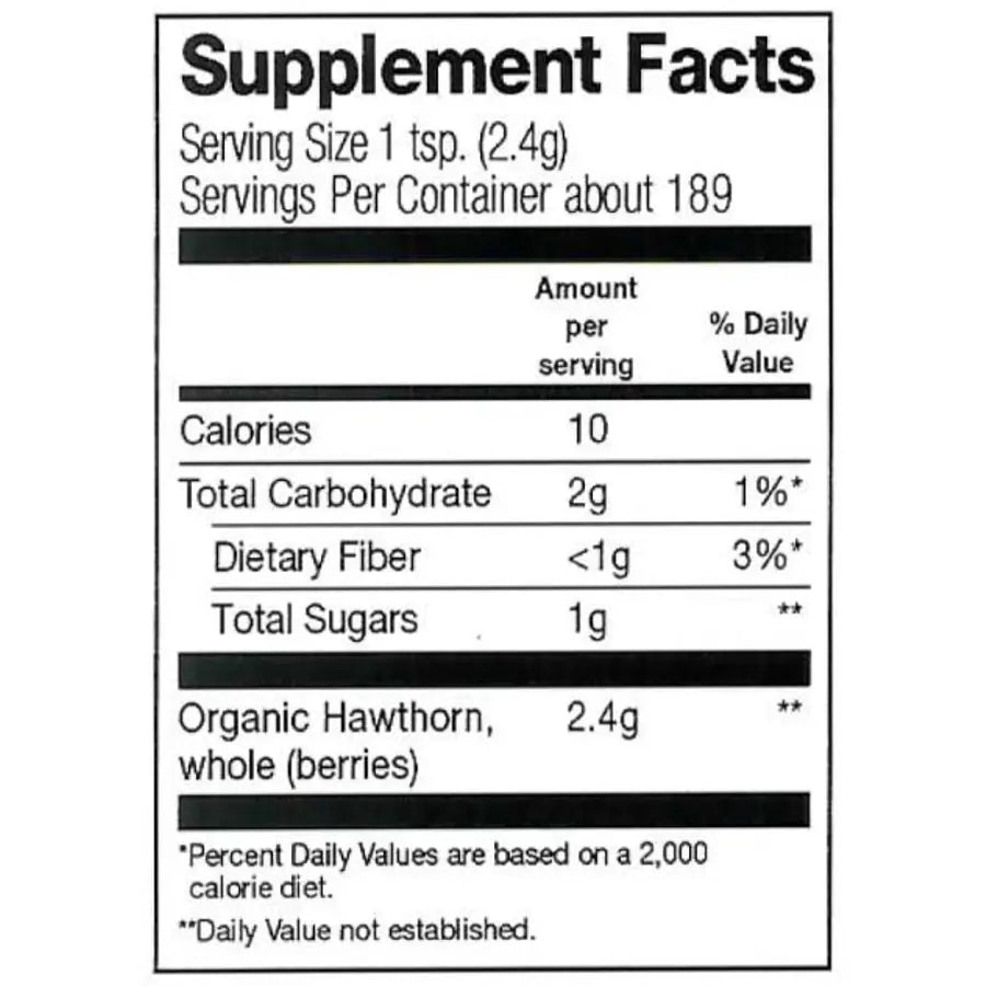 Frontier Hawthorn Berries, Whole, Organic