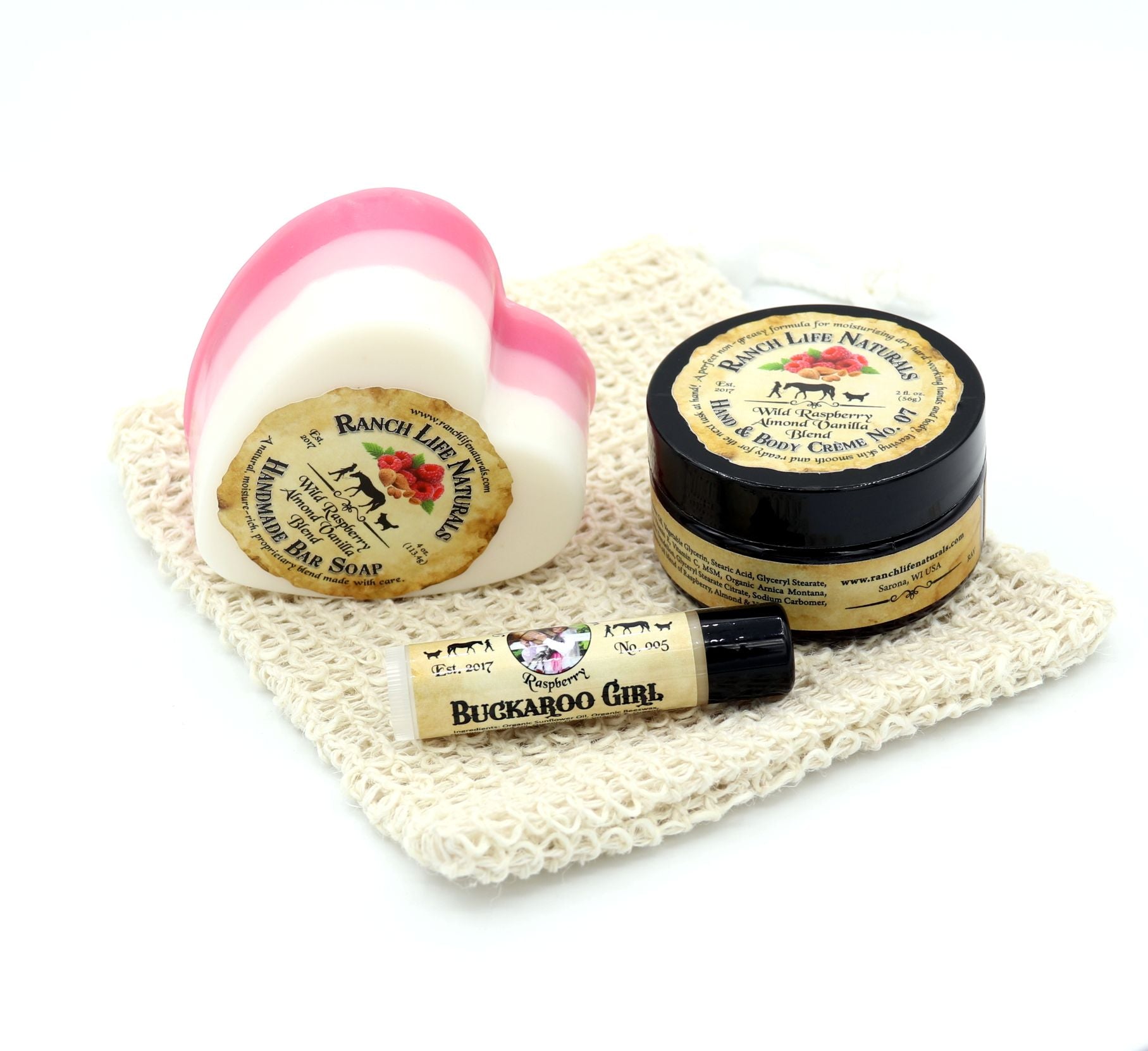 Valentine Heart Soap & Gift Set