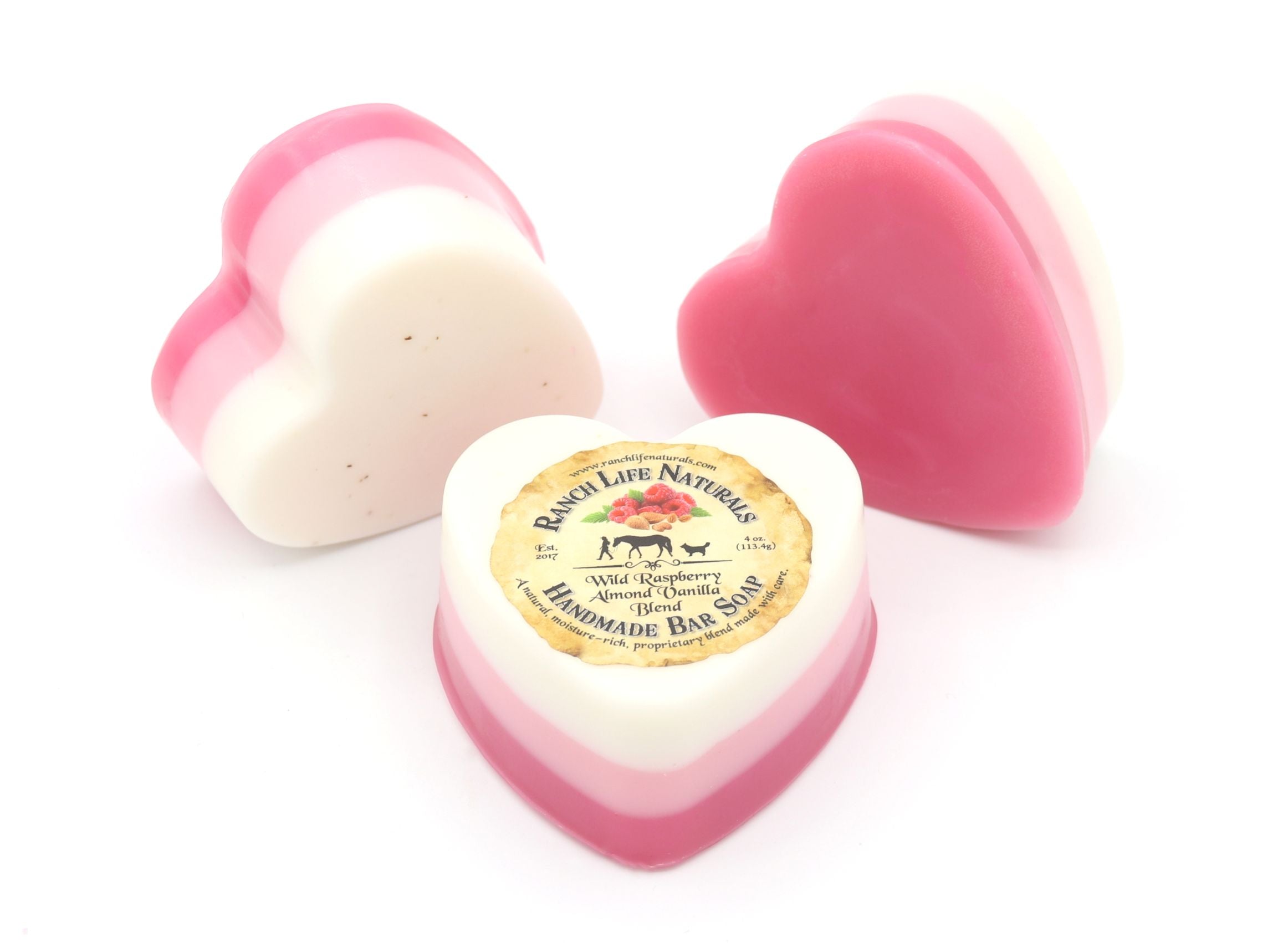 Valentine Heart Soap & Gift Set