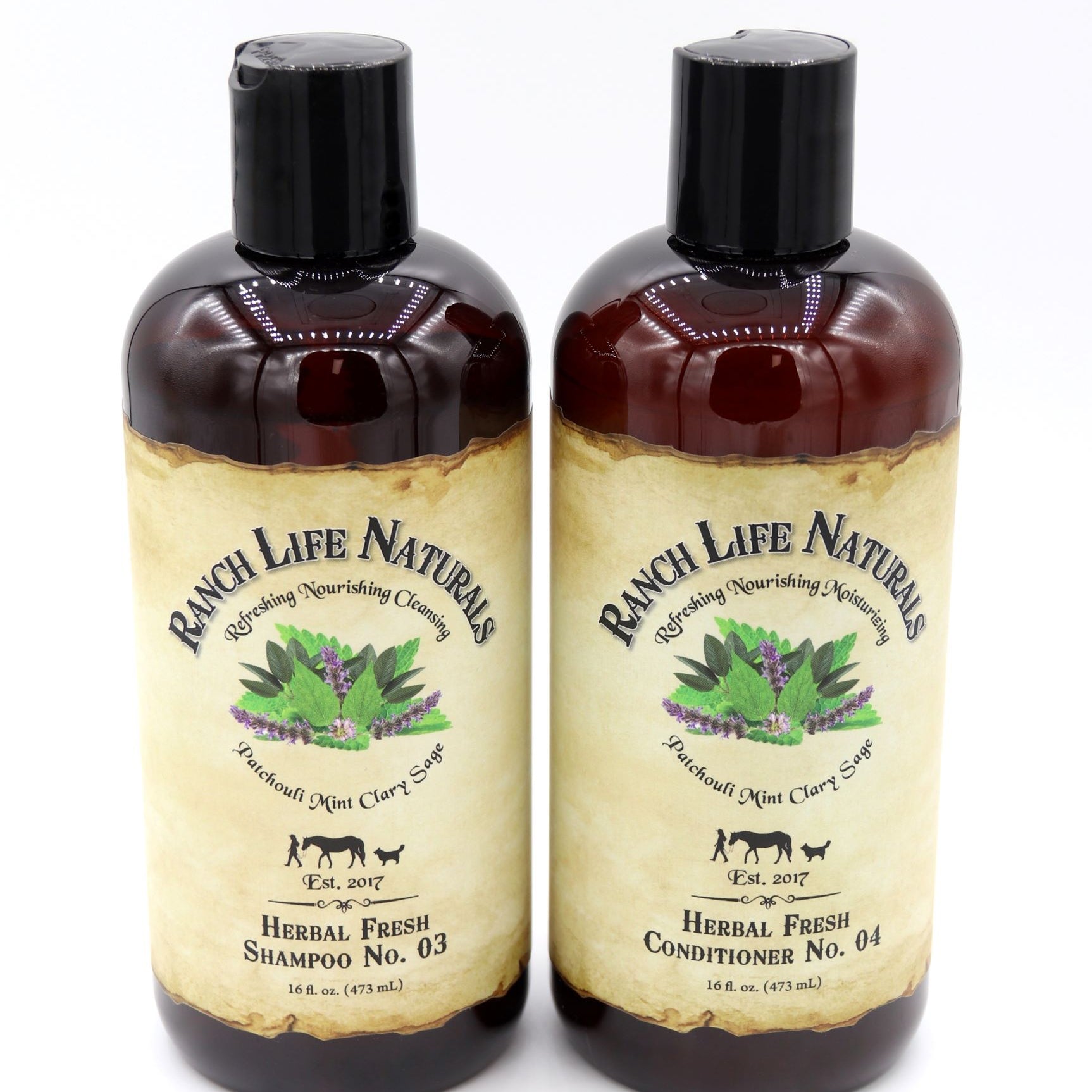 Shampoos/ Conditioners For Horses - Ranch Life Naturals