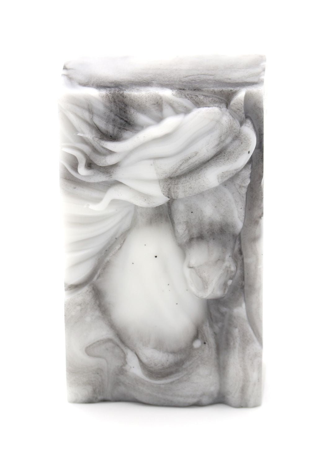 Charcoal Marbled Horse Soaps
