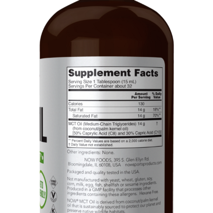 MCT Oil by Now Sports - Ranch Life Naturals