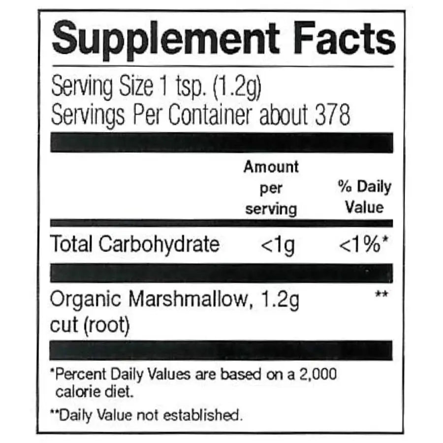 Frontier Marshmallow Root, Cut & Sifted, Organic