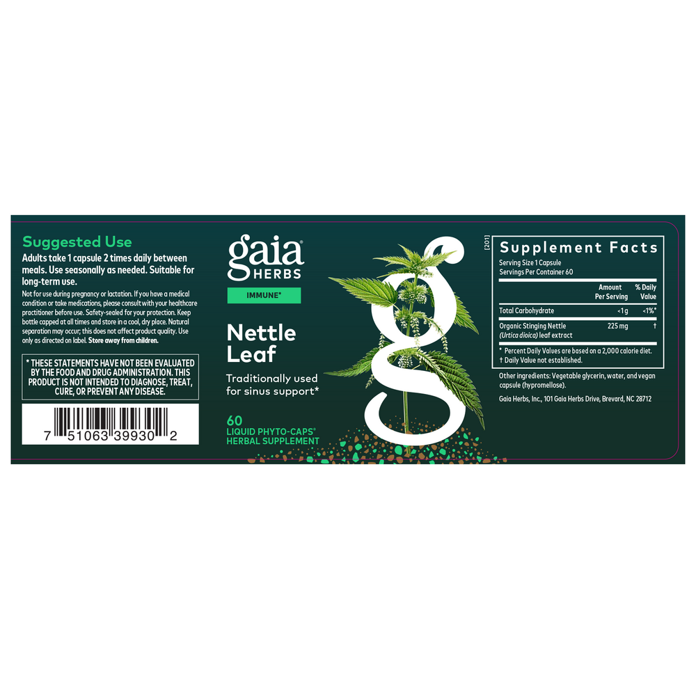 Nettle Leaf by Gaia Herbs
