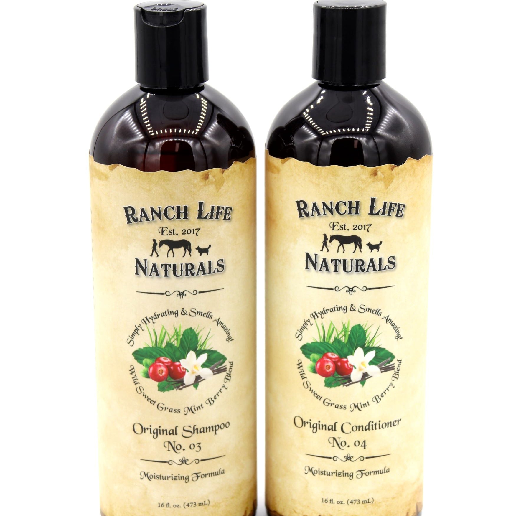 Shampoos/ Conditioners For Horses - Ranch Life Naturals