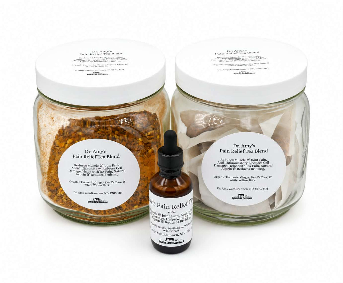 Dr. Amy's Pain Relief Tea & Tincture