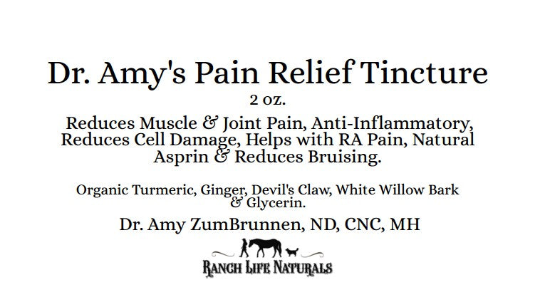 Dr. Amy's Pain Relief Tea & Tincture